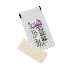 3M Steri-Strip - Bandă adezivă ranforsată pentru închiderea pielii, 1540R - 75 x 3 mm - 1 pungă a câte 5 buc.