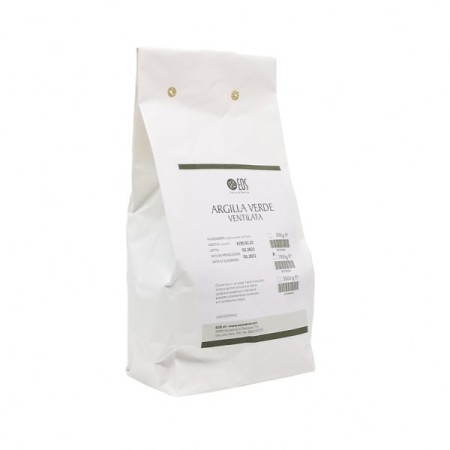 Szellőztetett zöld agyag 1000 g borogatásban vagy maszkban használható