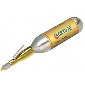 Dispozitiv de contact CRYO IQ DERM 3 mm - 25 g de gaz N2O - Valvă de control - vârf fix din sticlă