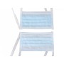4-laags chirurgisch masker 98% filtering - lichtblauw met veters - Type IIR - Pack 600 stuks