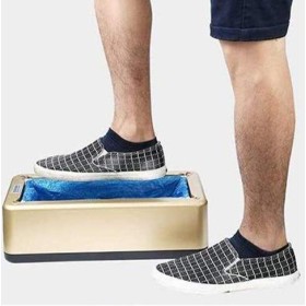 Máquina dispensadora automática de fundas de zapatos