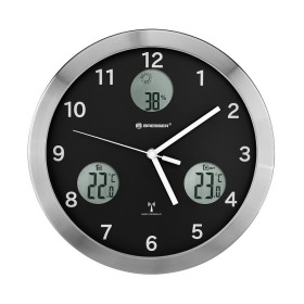 Bresser MyTime io wandklok 30 cm, zwart