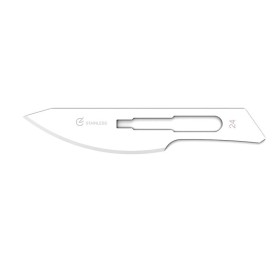 Lame gima inox n. 10 sterili - conf. 100 pz.