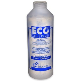 Prozirni gel za ultrazvuk i pulsirajuće svjetlo Eco Supergel Clear u bočici od 1 l.