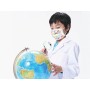 Gisafe 98% 3-ply filtering surgical mask type iir with elastic bands - adults - cartoon - flowpack - pack 10 pcs.