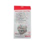 Gisafe 98% 3-ply filtering surgical mask type iir with elastic bands - adults - macarones - flowpack - pack. 10 pcs.