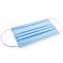 Gisafe 98% 3-ply type iir filtering surgical mask with elastic bands - adults - light blue - box - pack. 50 pcs.