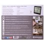 Bresser Temeotrend JC Horloge murale LCD Weather, noir