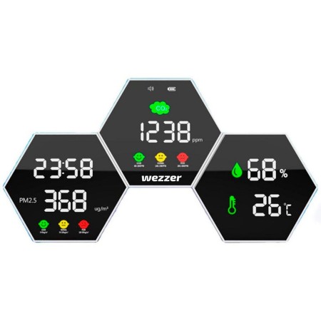 Medidor de calidad del aire Levenhuk Wezzer Air PRO DM50