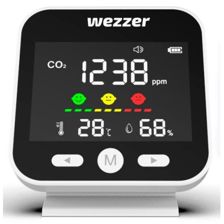 Levenhuk Wezzer Air MC40 Appareil de mesure de la qualité de l’air