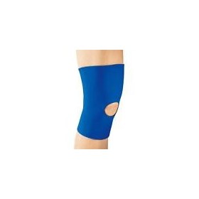 Neoprén térdtámasz 4mm - 2 oldalas nylon térdkalda nyílással
