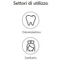Guanti in Lattice Senza Polvere Clorinato DOC POWDER FREE CLORINATO - 100 pz.