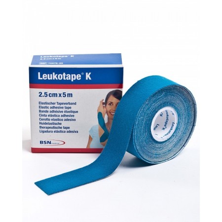 Ruban de kinésiologie Leukotape K 2,5 cm x 5 m - différentes couleurs