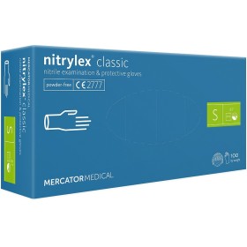 Guanti in nitrile senza polvere NITRYLEX CLASSIC BLUE - 100 pz.