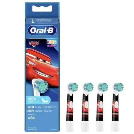 Oral b kids extra soft replacement brush heads 4 pieces