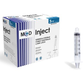 3 részes fecskendő Luer Lock kúppal