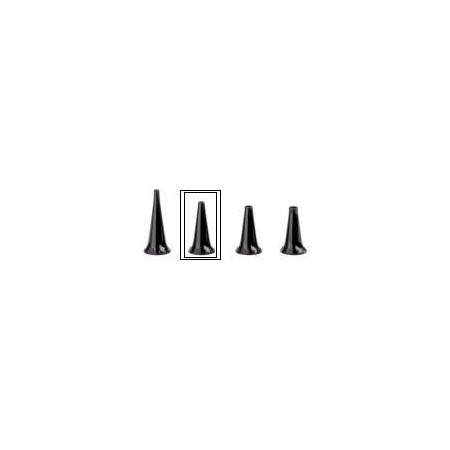 Reusable Speculum (black) for BETA200 Otoscopes, K 180, mini3000, mini3000 F.O. - Ø 3mm
