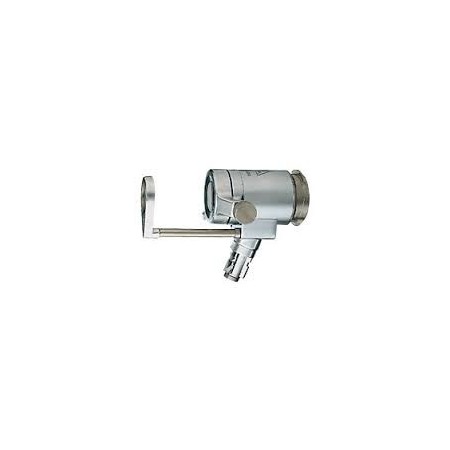 Tête de tube jetable avec fenêtre de fermeture et lentille 1,5x