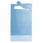 Patientenknebel aus Polyethylen 37x66 cm hellblau - 50 Stk.