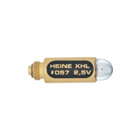 Lampadina di ricambio XHL Xenon alogena  057 - 2,5V per specchietto laringeo ritto