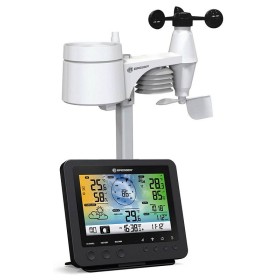 Station météo couleur Wi-Fi Bresser avec capteur professionnel 5-en-1, noir