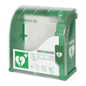 AIVIA 200 OUTDOOR outdoor defibrillator display case with alarm and heating