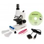 Kit de microscope biologique Celestron avec grossissements de 40x à 600x avec WebCam