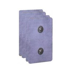 LOT DE 4 ÉLECTRODES DOUBLE BOUTON PG473/2 45X80