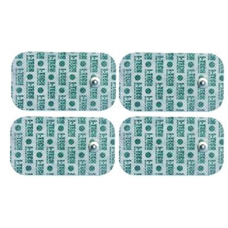 Électrodes pré-gélifiées pour l’électrostimulation bouton 50x90 - 4 pcs.
