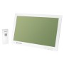Bresser MyTime Jumbo LCD Wall Clock, White
