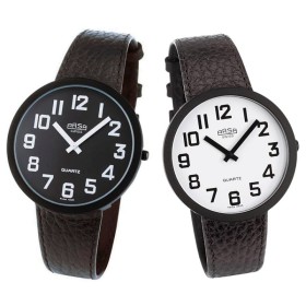 Watch for the visually impaired Arsa Switzerland - unisex Jumbo white or black