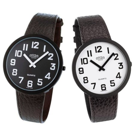 Esté atento a las personas con discapacidad visual Arsa Switzerland - unisex Jumbo blanco o negro