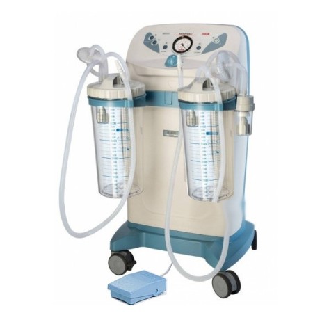 Aspirador Clinic plus mpr 2 tarros de 5 l 230v + pedal y regulador de caudal