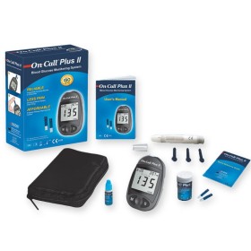 Kit completo glucometro plus mmo/l - gb, fr