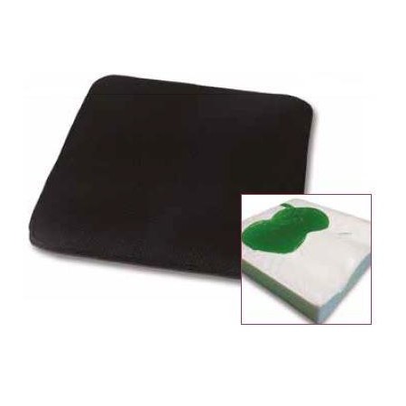 Composite cushion with anatomical base with Self-Modelling Gel-Fluids 45x45 cm