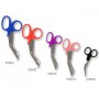 Verbandschaar - 19 cm - blauw - verpakking. 10 stuks.