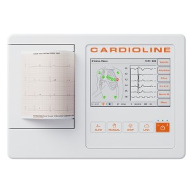 CARDIOLINE ECG100L elektrokardiograf s dodirnim zaslonom + EasyAPP PC softver + interpretacija u Glasgowu