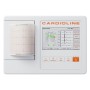 Electrocardiograf CARDIOLINE ECG100L cu ecran tactil + software EasyAPP pentru PC + interpretare Glasgow
