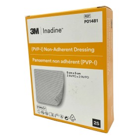 Inadine (PVP-I) Niet-klevend verband P01481, 5 cm x 5 cm - 25 st.