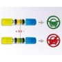 Jednorázový alkohol tester Contralco certifikovaný NF - 0,50 g/l - 1 ks.