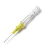 B.Braun Introcan 1-weg canulenaalden 24Gx19mm Geel, zonder vleugels, in PUR - 50 st.
