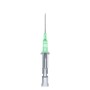 Aghi cannula 1 via B.Braun Introcan 18Gx32mm Verde, senza alette, in PUR - 50 pz.