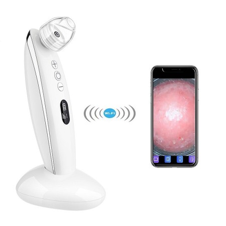 Aspirador de puntos negros con cámara microscópica para smartphone