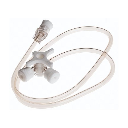 Driewegkraan bd connecta met 50 cm verlengstuk - 394951 - verp. 20 stuks.