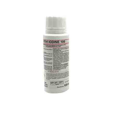 Povi-jodium 100 antisepticum - 125 ml - biocide - verpakking vanaf 24 st.
