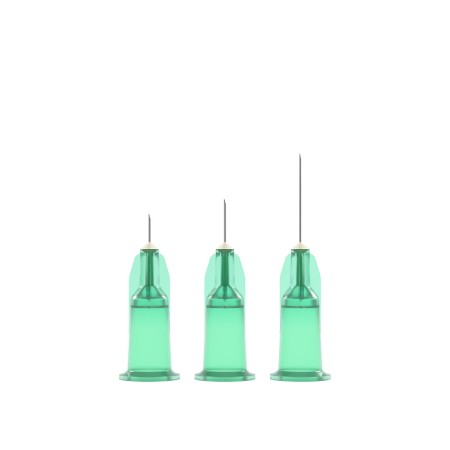 Aiguilles de mésothérapie 32G / 0,23 - vertes - pack. 100 pièces