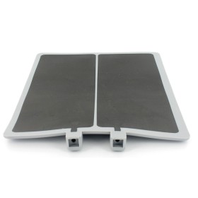 Placca gomma bipartitica 20 × 15 senza cavo per elettrobisturi