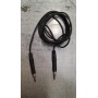 KABEL MET ZWARTE STEKKERS - 4 MM VOOR PROFESSIONELE ELEKTROTHERAPIEËN