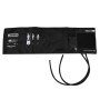 Obese + lung bracelet 2 tubes 62x17.5 cm -black nylon