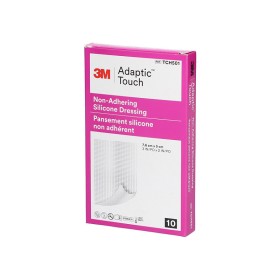 Adaptic touch 3m nem tapadó szilikon kötszer 7,6x5 cm - csomag. 10 db.
